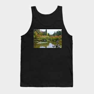 Japanese Garden Koi Pond Tank Top